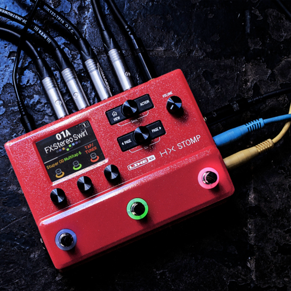 Line 6 Hx Stomp Red Ltd - Multi Effet Guitare Électrique - Variation 5