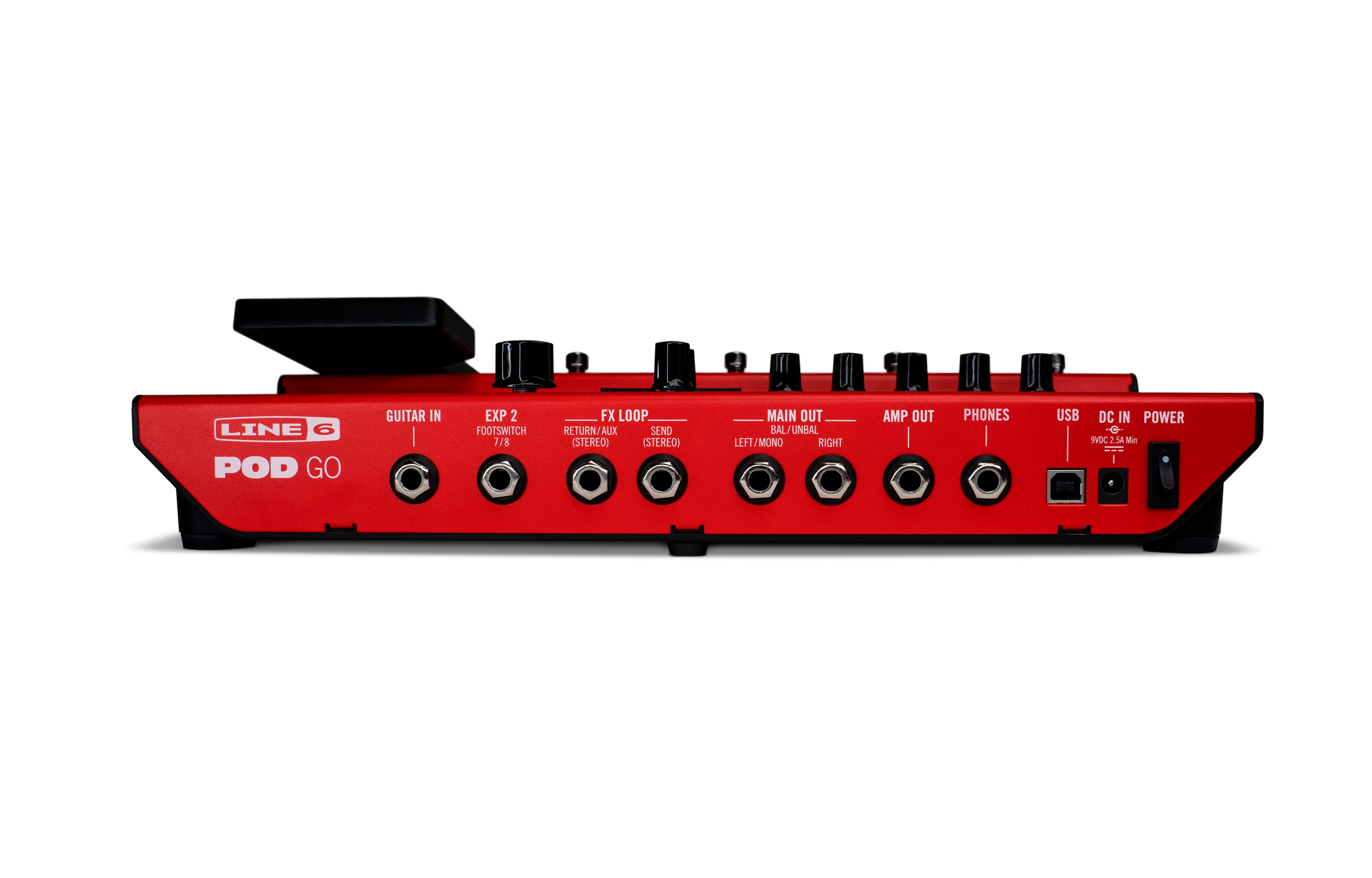 Line 6 Pod Go Limited Edition Red - Simulation ModÉlisation Ampli Guitare - Variation 1