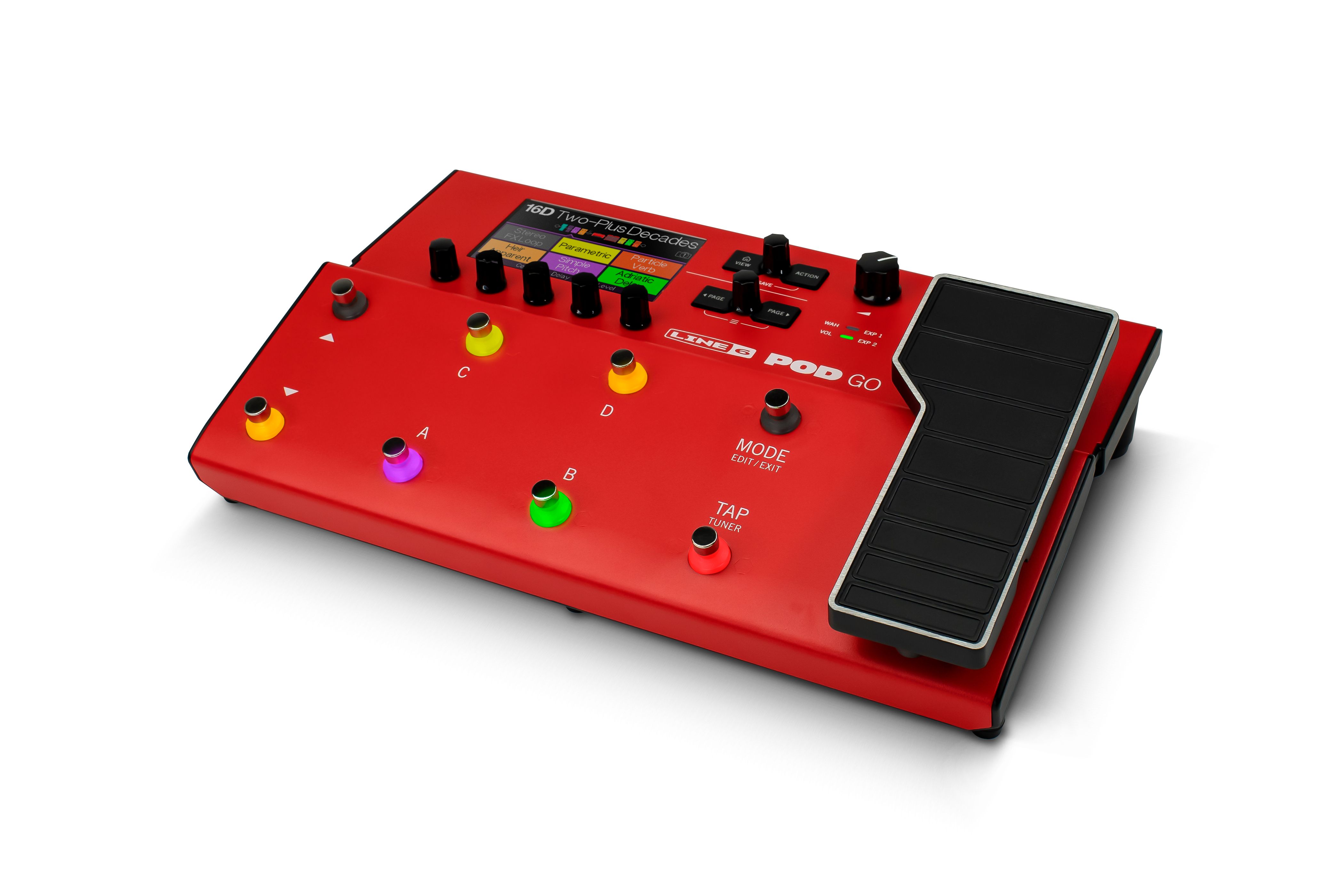 Line 6 Pod Go Limited Edition Red - Simulation ModÉlisation Ampli Guitare - Variation 2