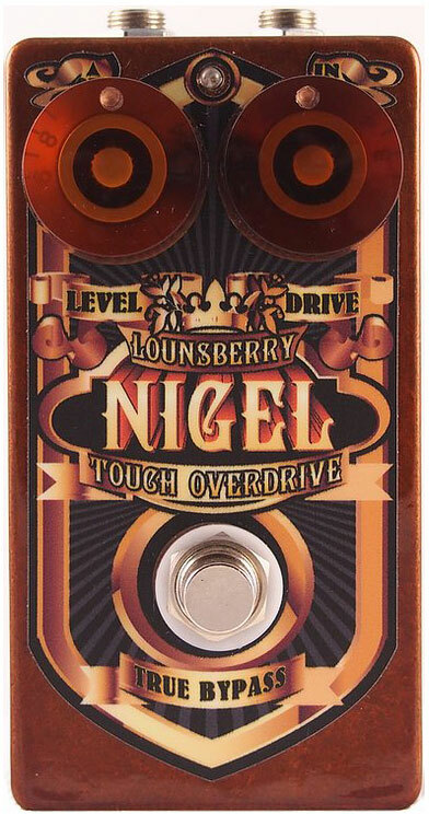 Lounsberry Pedals Ngo-20 Nigel Touch Overdrive Handwired - PÉdale Overdrive / Distortion / Fuzz - Main picture