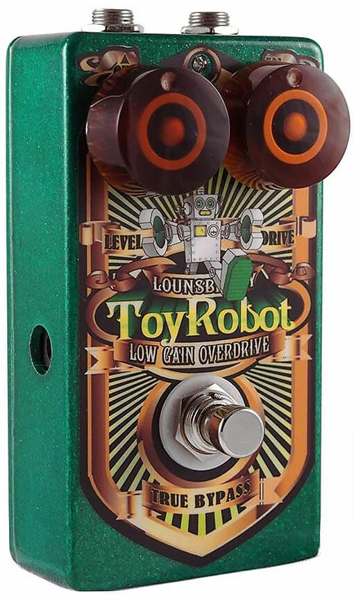 Lounsberry Pedals Tro-20 Toy Robot Overdrive Handwired - PÉdale Overdrive / Distortion / Fuzz - Main picture
