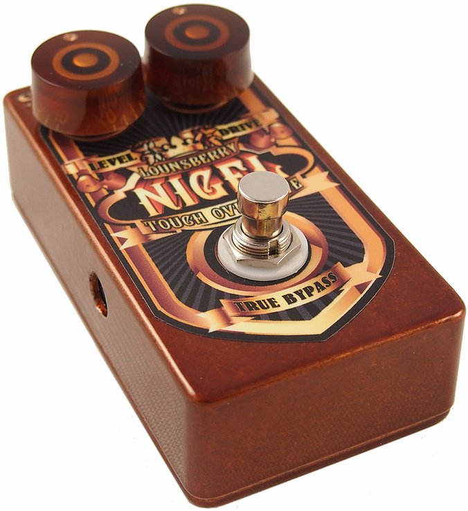 Lounsberry Pedals Ngo-1 Nigel Touch Overdrive Standard - PÉdale Overdrive / Distortion / Fuzz - Variation 1