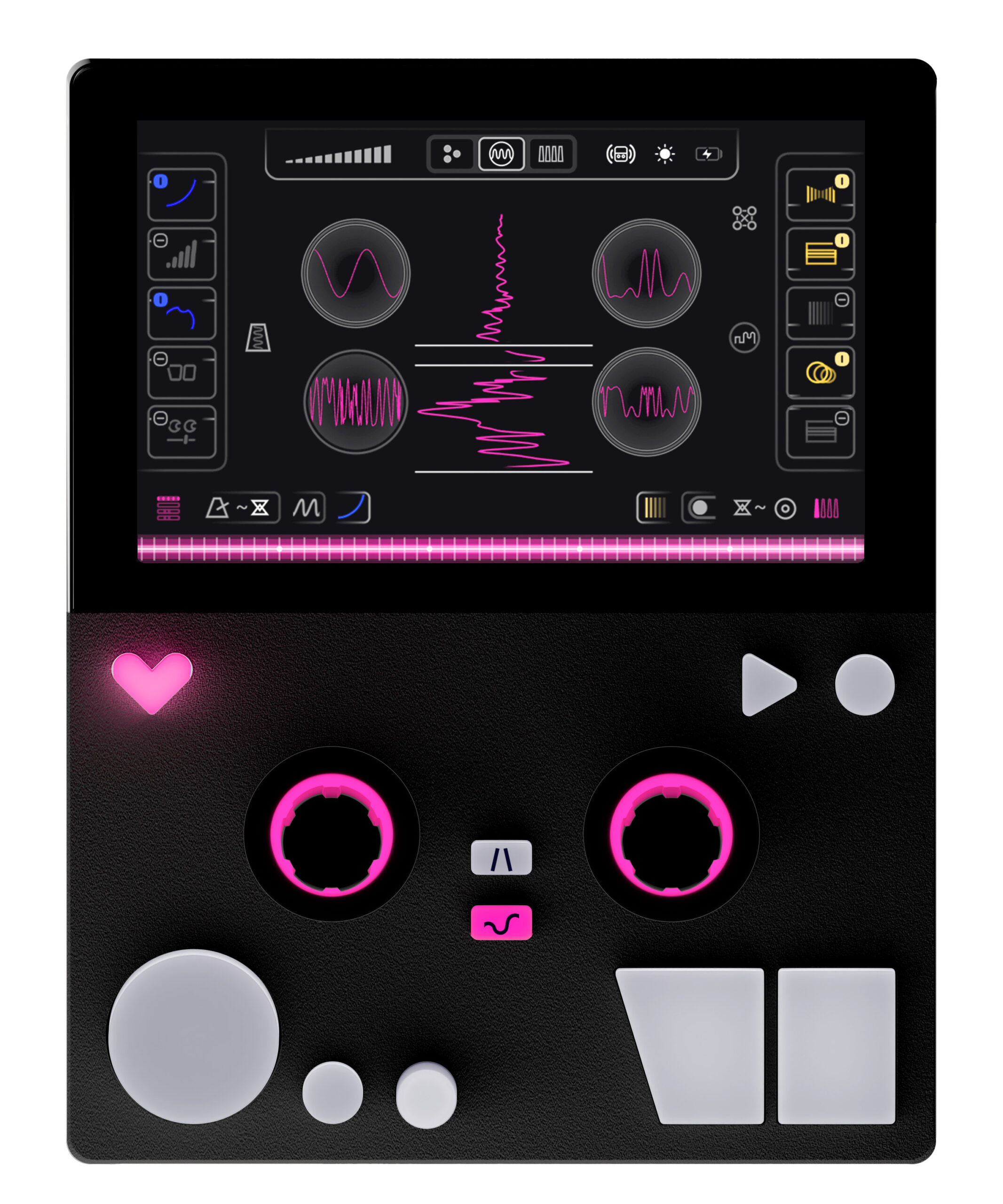 Love Synthesizers First Love Pink - Sampleur / Groovebox - Variation 1