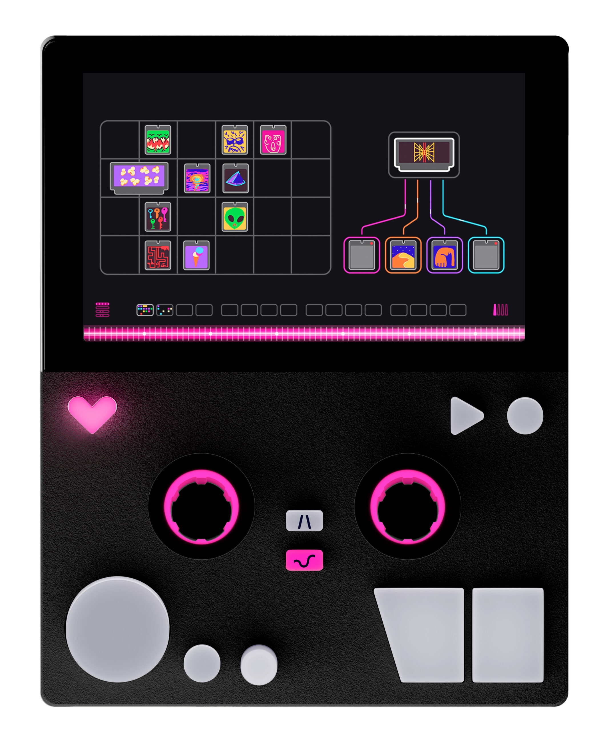 Love Synthesizers First Love Pink - Sampleur / Groovebox - Variation 3
