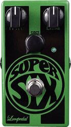 Pédale compression / sustain / noise gate  Lovepedal SUPER SIX EDITION LIMITEE