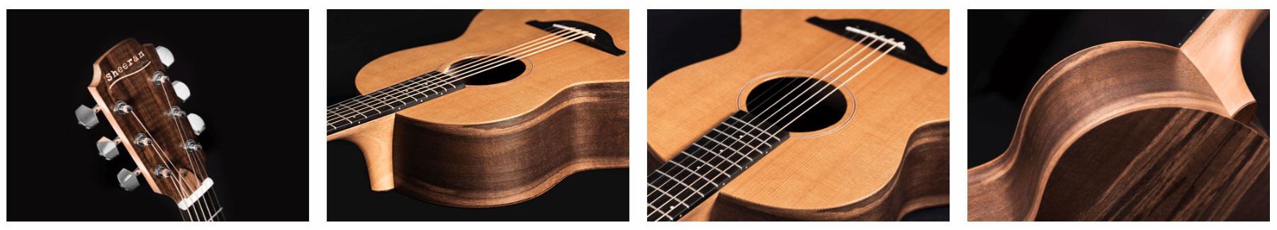 Sheeran By Lowden S01 Orchestra Model Cedre Noyer Eb +housse - Natural Satin - Guitare Acoustique - Variation 2