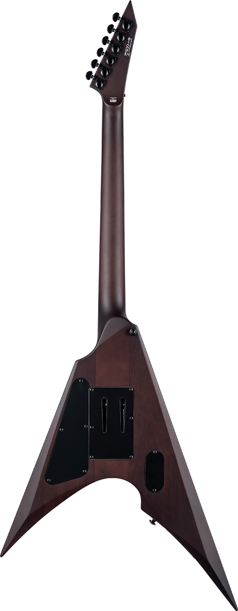 Ltd Arrow-1000 Floyd Rose Hh Fishman Fluence Modern Ht Eb - Dark Brown Sunburst - Guitare Électrique MÉtal - Variation 1