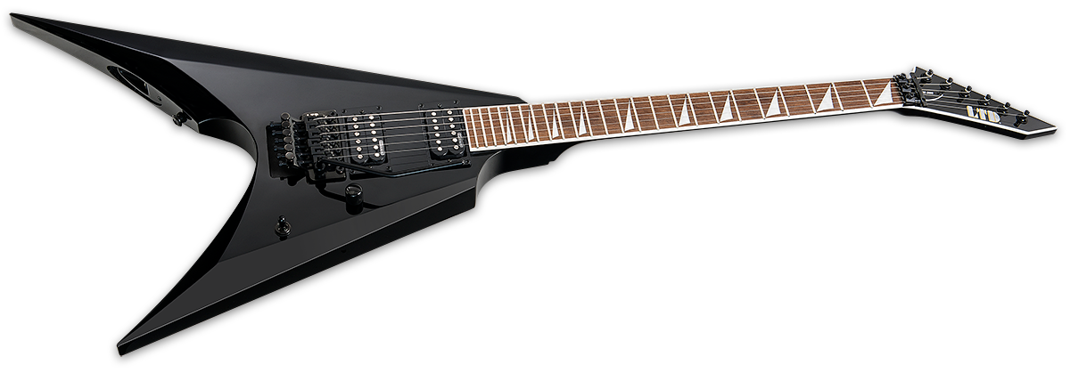 Ltd Arrow-200 Hh Fr Jat - Black - Guitare Électrique MÉtal - Variation 1