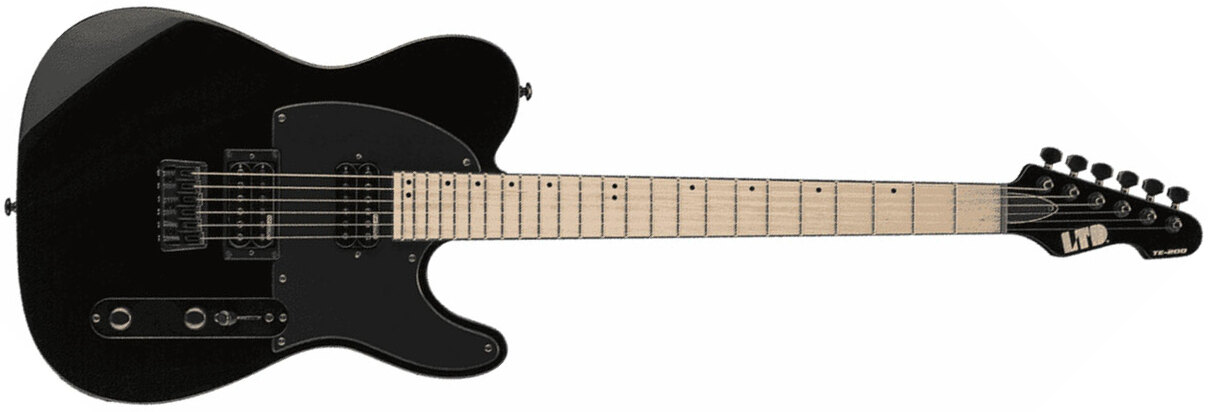 Ltd Te-200m Hh Ht Mn - Black - Guitare Électrique Forme Tel - Main picture