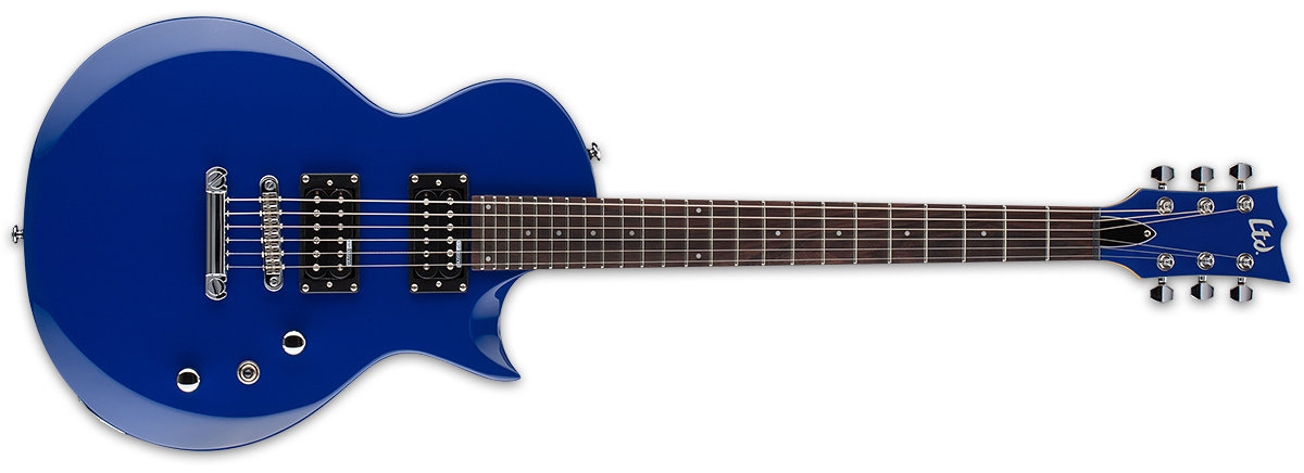 Ltd Ec-10 Kit Hh Ht Rw +housse - Blue - Pack Guitare Électrique - Variation 1