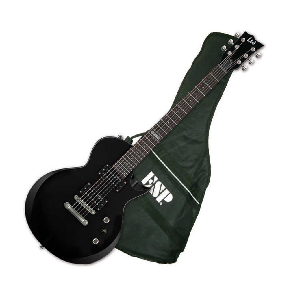 Ltd Ec-10 Kit Hh Ht Rw +housse - Black - Guitare Électrique Single Cut - Variation 2