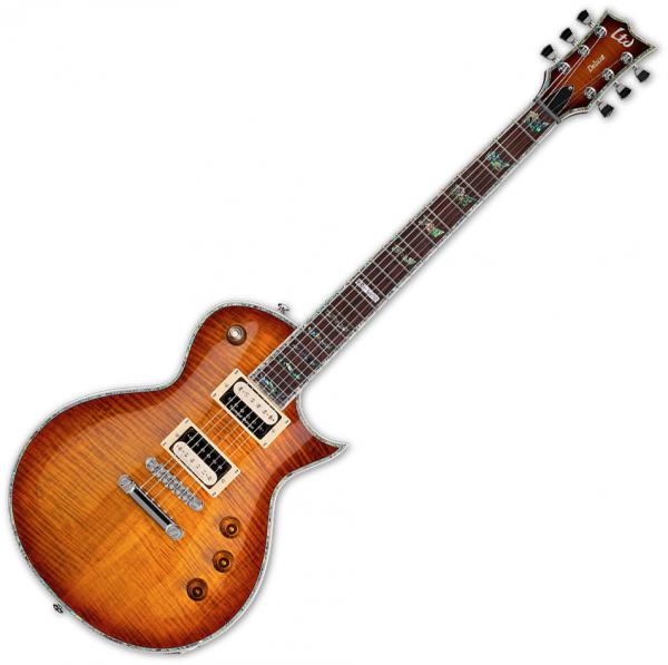 Ltd EC-1000FM - amber sunburst Single cut electric guitar Ltd EC-1000FM - amber sunburst Single cut electric guitar