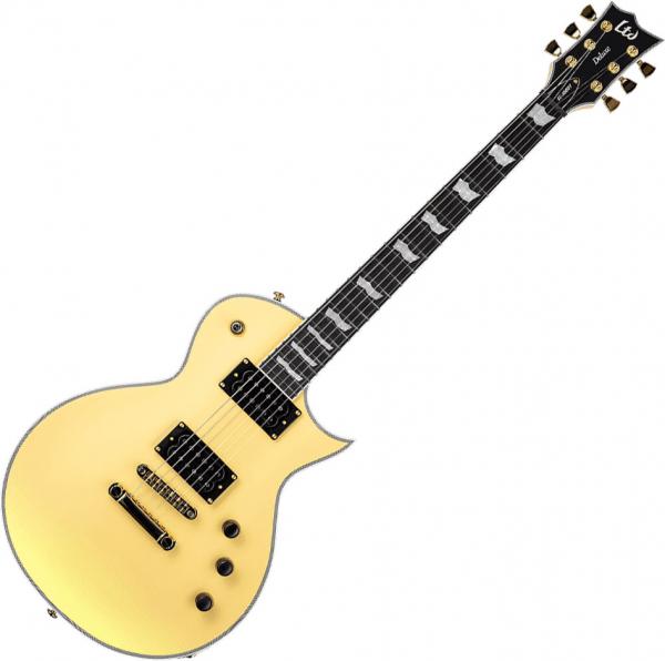 Guitare électrique solid body Ltd EC-1000T CTM - Vintage gold satin