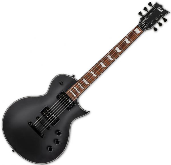 Ltd EC-256 - black satin Single cut electric guitar