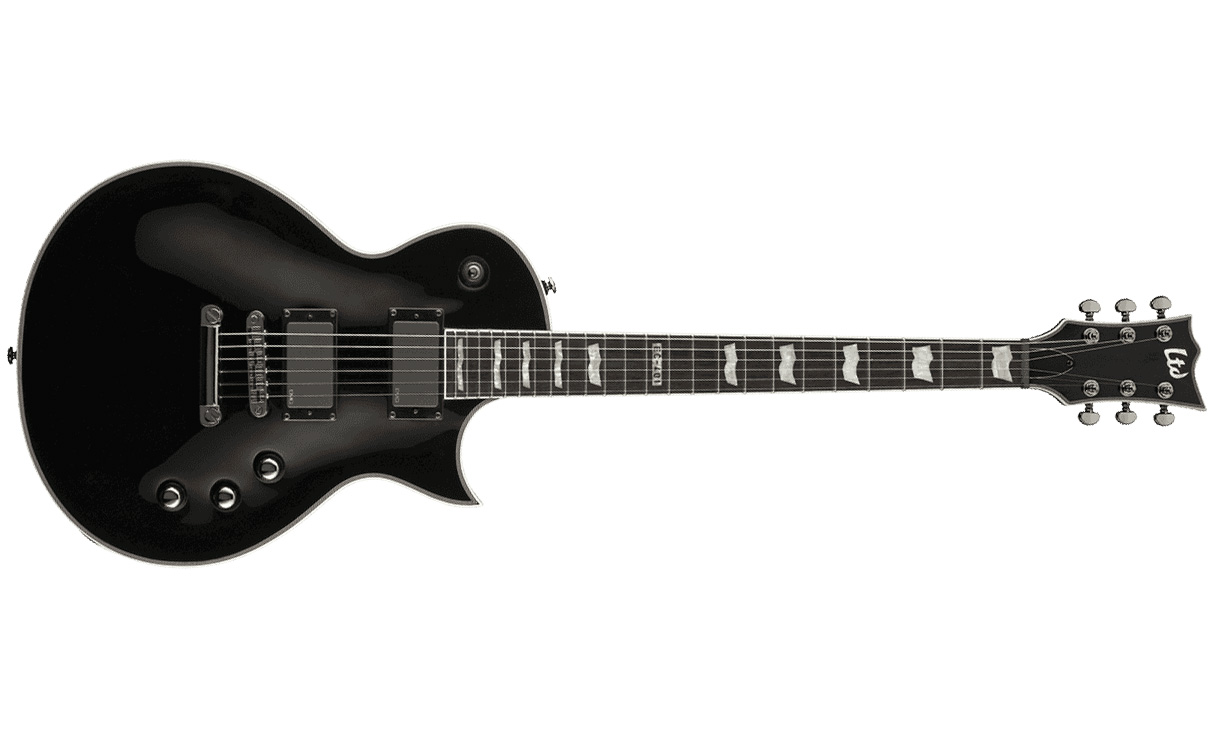 Ltd Ec-401 Hh Emg Ht Rw - Black - Guitare Électrique Single Cut - Variation 4