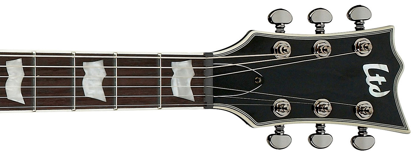 Ltd Ec-401 Hh Emg Ht Rw - Black - Guitare Électrique Single Cut - Variation 3