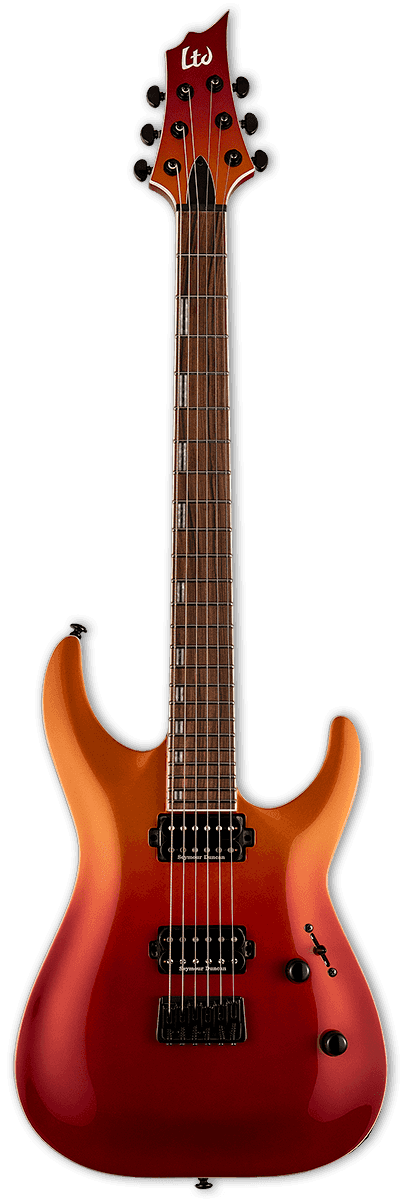 Guitare électrique LTD H-400, guitare électrique metal, guitare forme Strat
