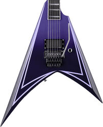 Guitare électrique métal Ltd Alexi Hexed - Purple fade w/ pinstripes