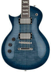 Guitare électrique gaucher Ltd EC-256FM LH Gaucher - Cobalt blue