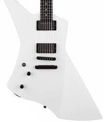 Guitare électrique gaucher Ltd James Hetfield Snakebyte LH Gaucher - Snow white