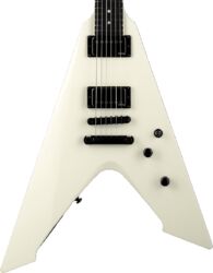 Guitare électrique métal Ltd James Hetfield Vulture - Olympic white