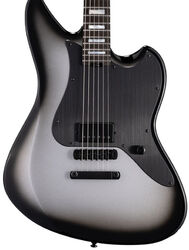 Guitare électrique signature Ltd JD-I Joe Duplantier Signature - silver sunburst