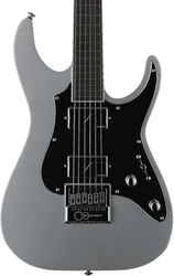 Guitare électrique forme str Ltd Ken Susi KS M-6 Evertune - Metallic silver