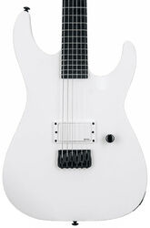 Guitare électrique forme str Ltd M-HT Arctic Metal - Snow white satin