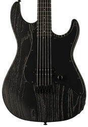 Guitare électrique forme str Ltd SN-1 HT - Black blast