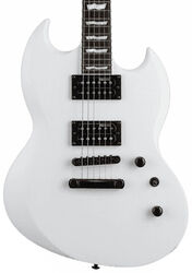 Guitare électrique double cut Ltd Viper-256 - Snow white