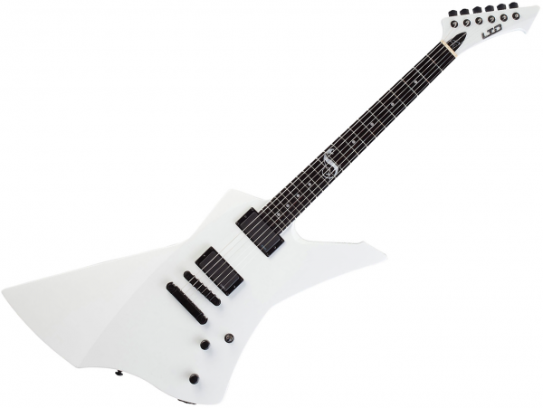 Guitare électrique solid body Ltd James Hetfield Snakebyte - Snow white