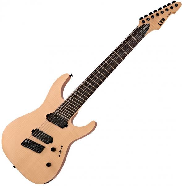 Ltd M1008MS MultiScale natural satin Multiscale guitar natural
