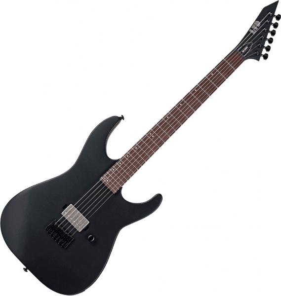 Guitare électrique solid body Ltd M-201HT - Black satin