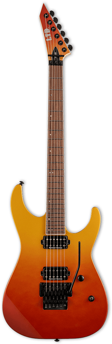 Guitare électrique LTD M-400, guitare électrique metal, guitare forme Strat
