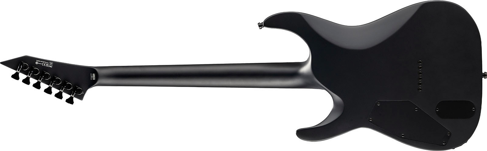Ltd Mick Thomson Mti Signature 1h Ht Eb - Black Satin - Guitare Électrique Signature - Variation 1