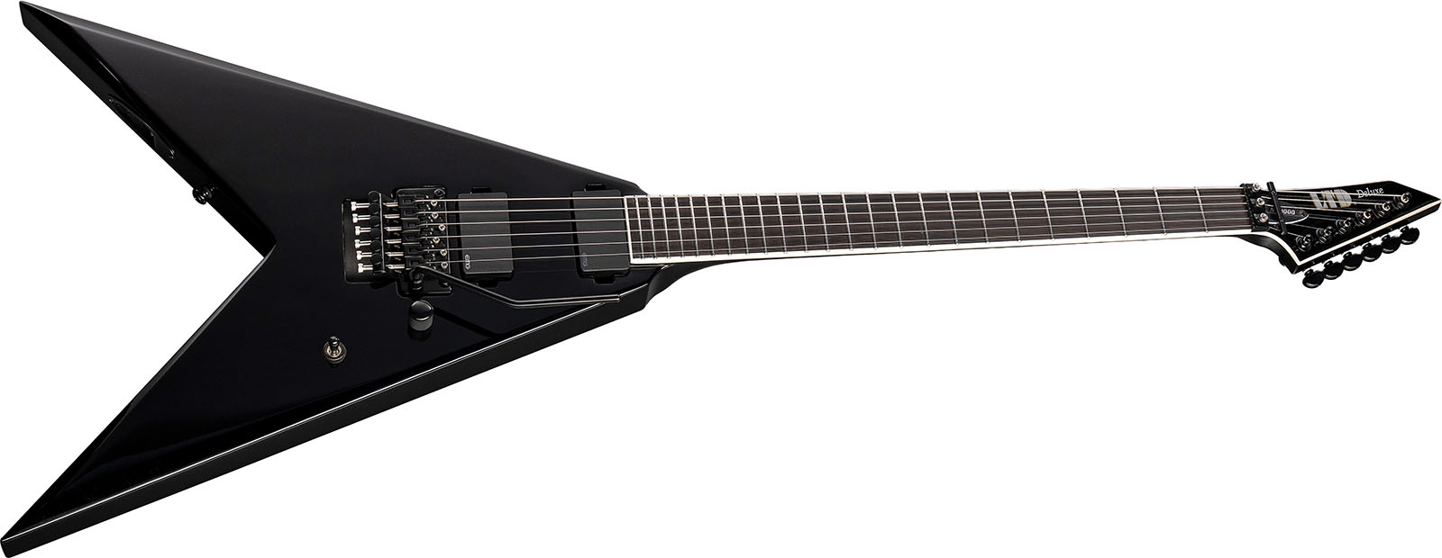 Ltd Nv1000 2h Emg Fr Eb - Black - Guitare Électrique MÉtal - Variation 2