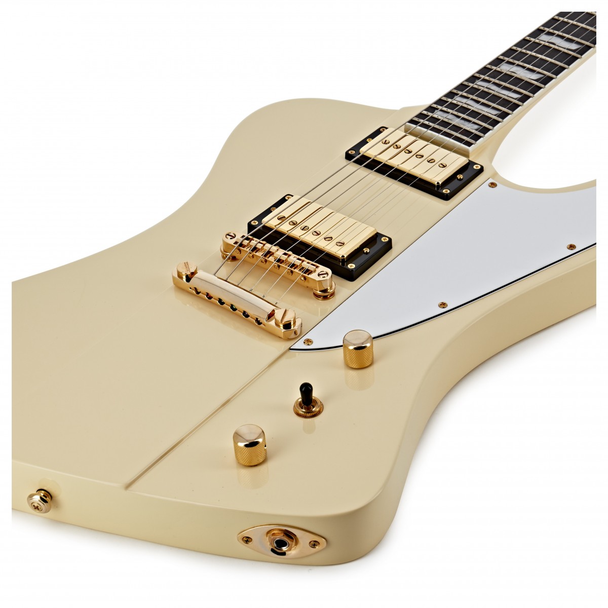 Ltd Phoenix 1000 Hs Seymour Duncan Ht Eb - Vintage White - Guitare Électrique RÉtro Rock - Variation 3