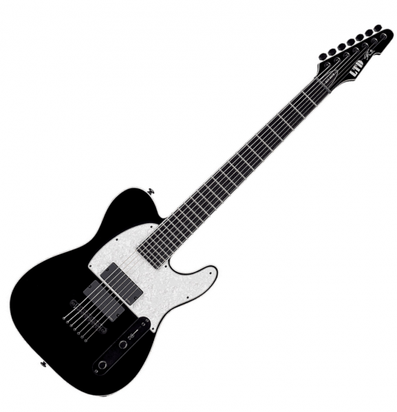 LTD SCT-607B（バリトンスケール7弦ギター） Ltd SCT-607B Baryton Stephen Carpenter - black 7 string