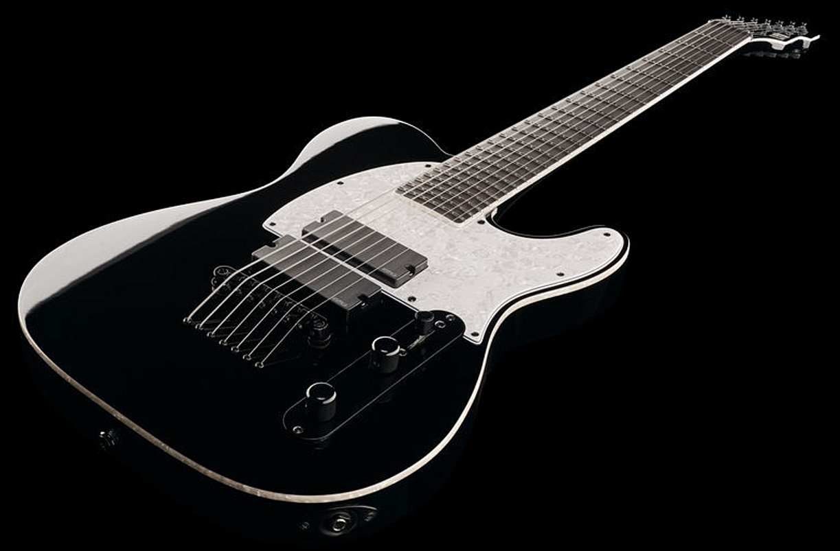 Ltd Sct-607b Baryton Stephen Carpenter - Black - Guitare Électrique 7 Cordes - Variation 2