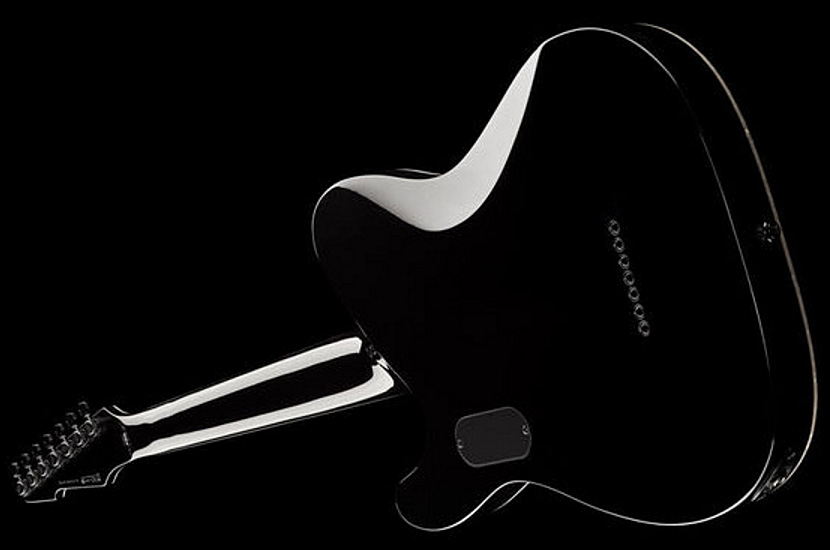 Ltd Sct-607b Baryton Stephen Carpenter - Black - Guitare Électrique 7 Cordes - Variation 3