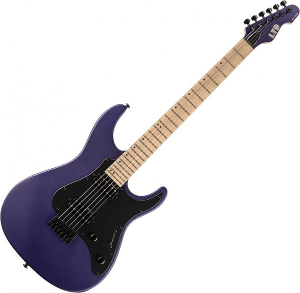 Guitare électrique solid body Ltd SN-200HT - Dark metallic purple satin