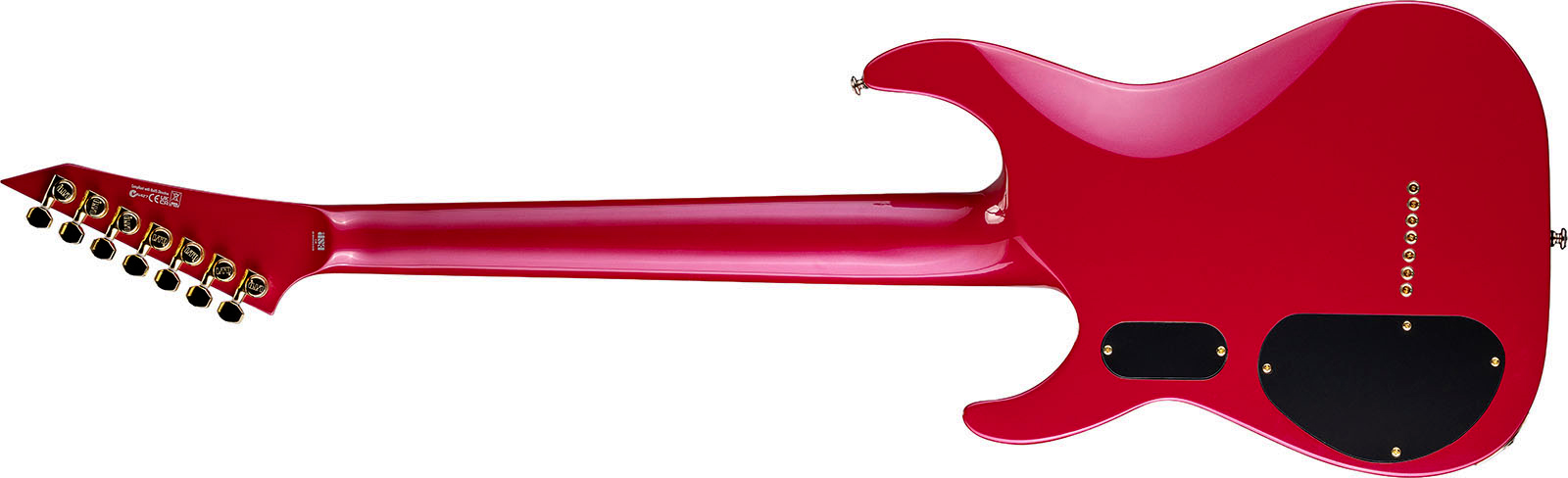 Ltd Stephen Carpenter Sc607 Baritone Signature 7c 2h Fishman Fluence Ht Eb - Magenta - Guitare Électrique Baryton - Variation 1