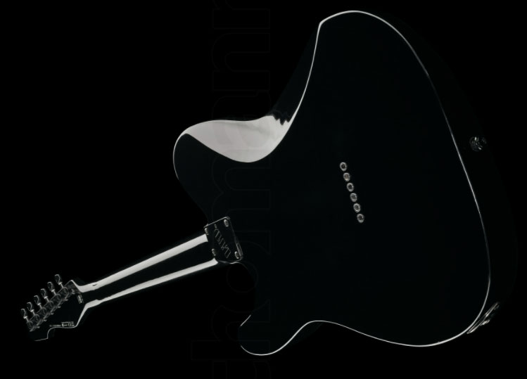 Ltd Te-200m Hh Ht Mn - Black - Guitare Électrique Forme Tel - Variation 3