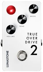 Pédale overdrive / distortion / fuzz Lunastone TrueOverDrive 2