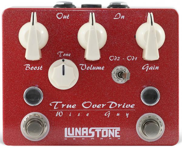Pédale overdrive / distortion / fuzz Lunastone Wise Guy Overdrive