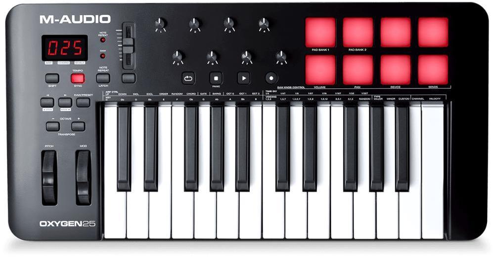 Clavier maître M-audio Oxygen 25 MK5