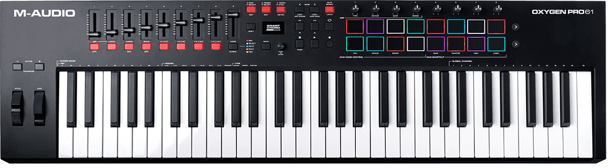 M-audio Oxygen Pro 61 - Clavier MaÎtre - Variation 1