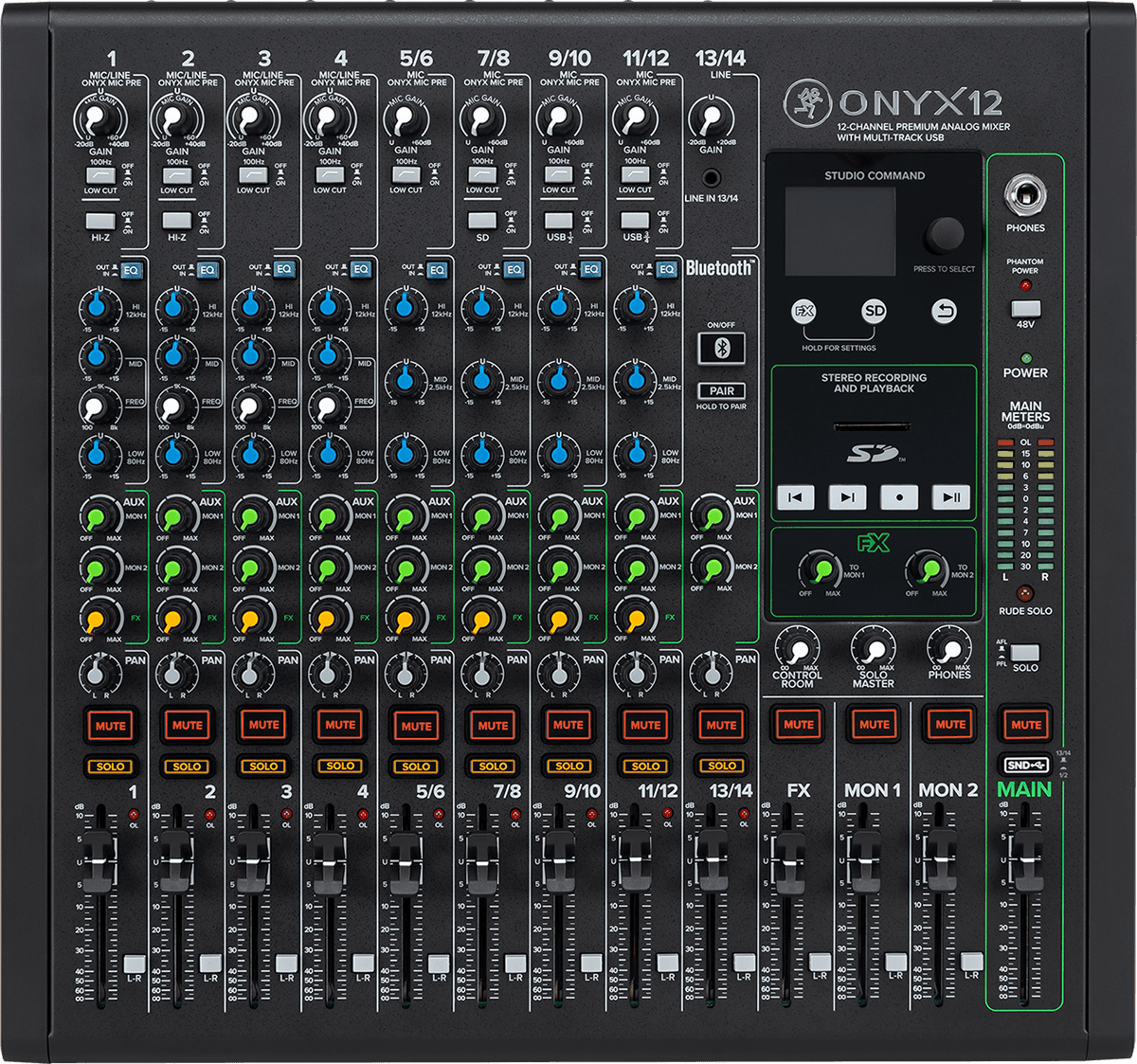 Mackie Onyx 12 - Table De Mixage Analogique - Main picture