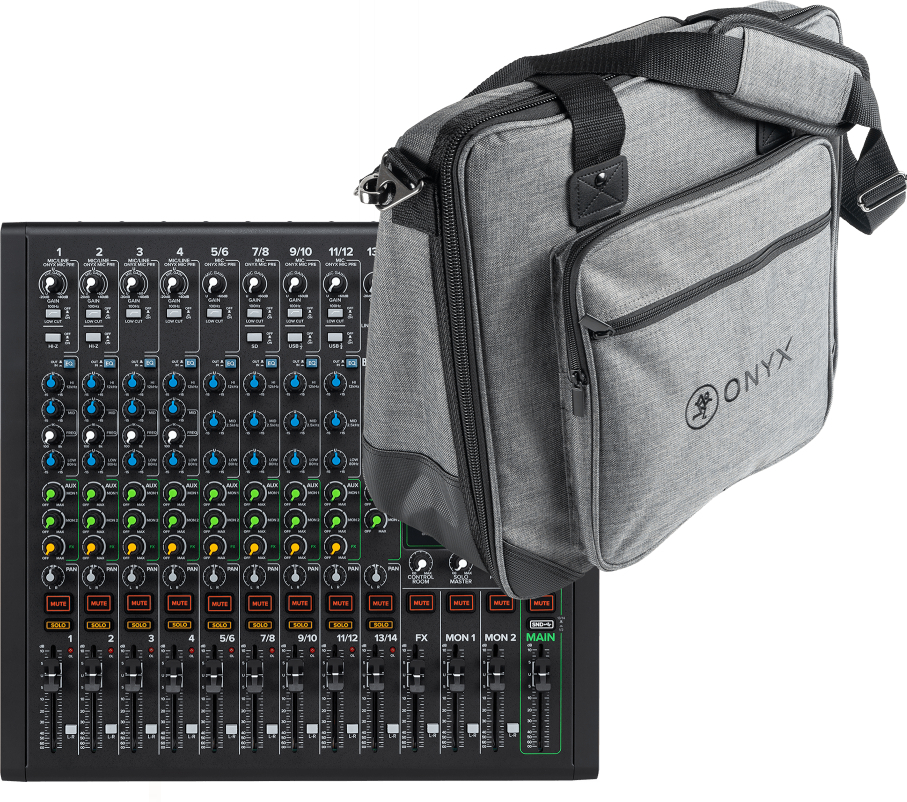 Mackie Onyx 12  + Onyx12-bag - Table De Mixage Analogique - Main picture