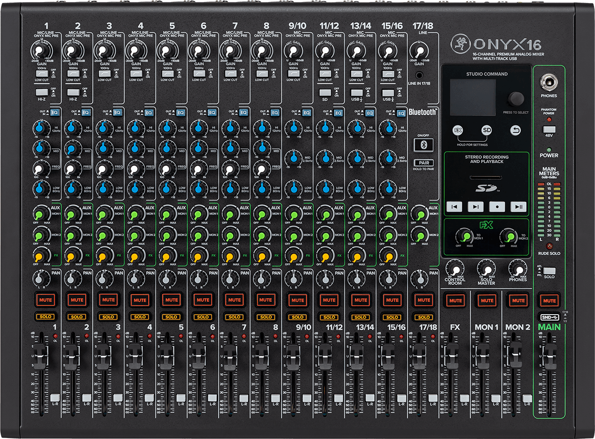 Mackie Onyx 16 - Table De Mixage Analogique - Main picture